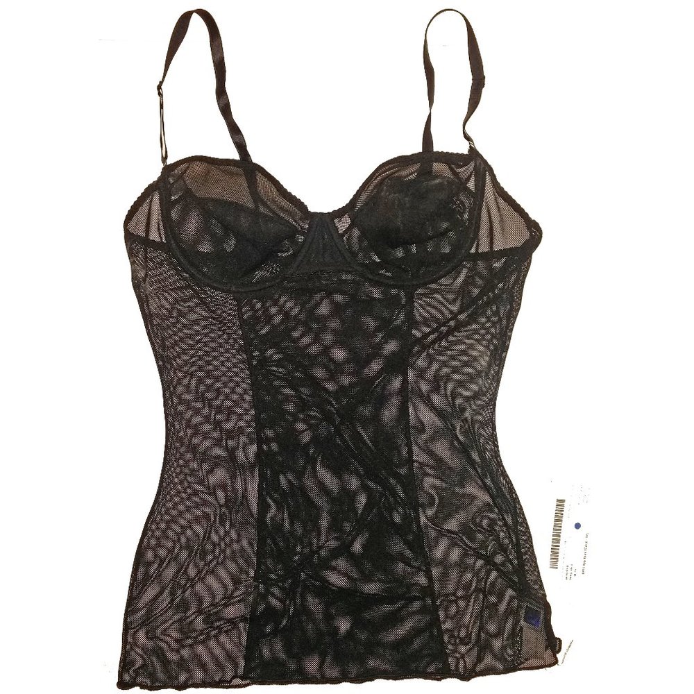 Dolce&Gabbana underwear black stretch camisole Size 2